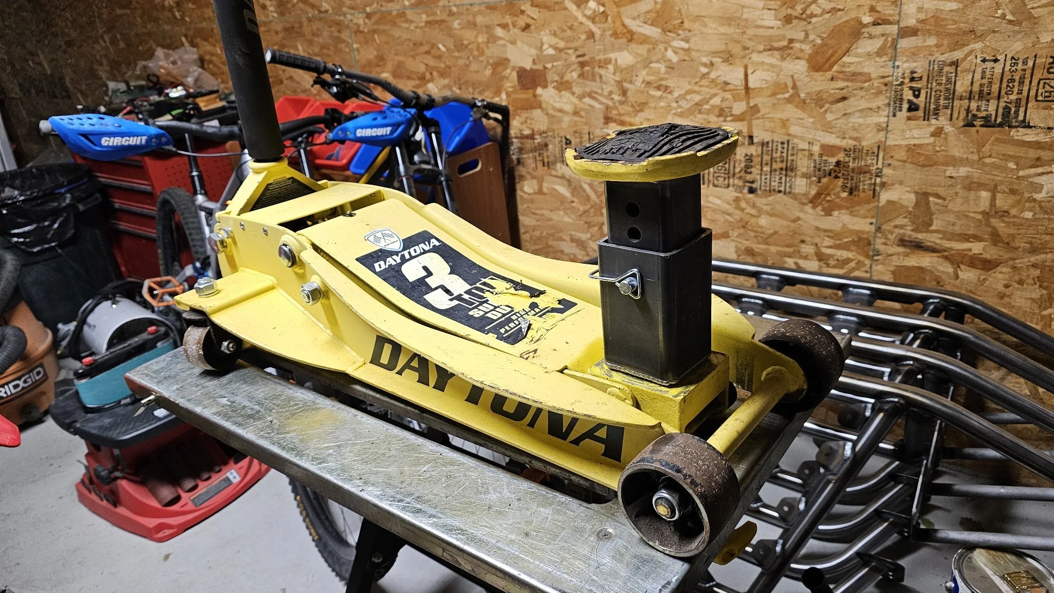 Overtime Metalworks Jack Extension for Daytona 2 Ton Jacks — RENN